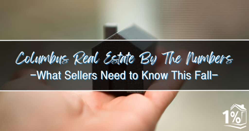 An outreached hand holding a small model of a home with blog title text overlaid