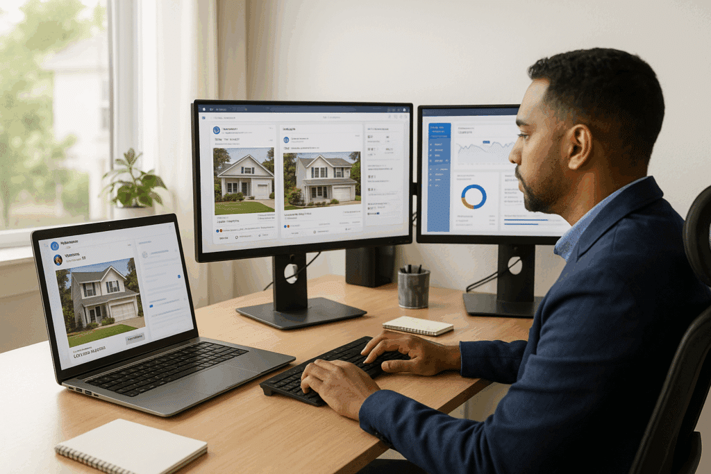 Ad Amplification & Social Marketing – 1% Lists Indiana Real Estate, Columbus, IN.